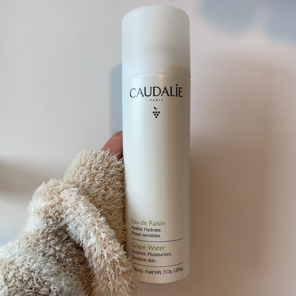 Caudalie Grape Water Moisturizing Face Mist Summer Beach Help New in box Sealed